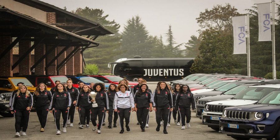  Η γκάμα της Jeep φιλοξενεί την πρωταθλήτρια ομάδα γυναικών της Juventus 